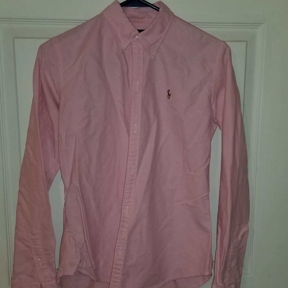 Size 6 Slim Fit Ralph Lauren Button Up